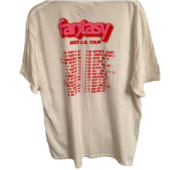 M83 Fantasy 2023‎ Tour Synth-Pop Shoegaze Rock Band Tee 2XL - Picture 4 of 5